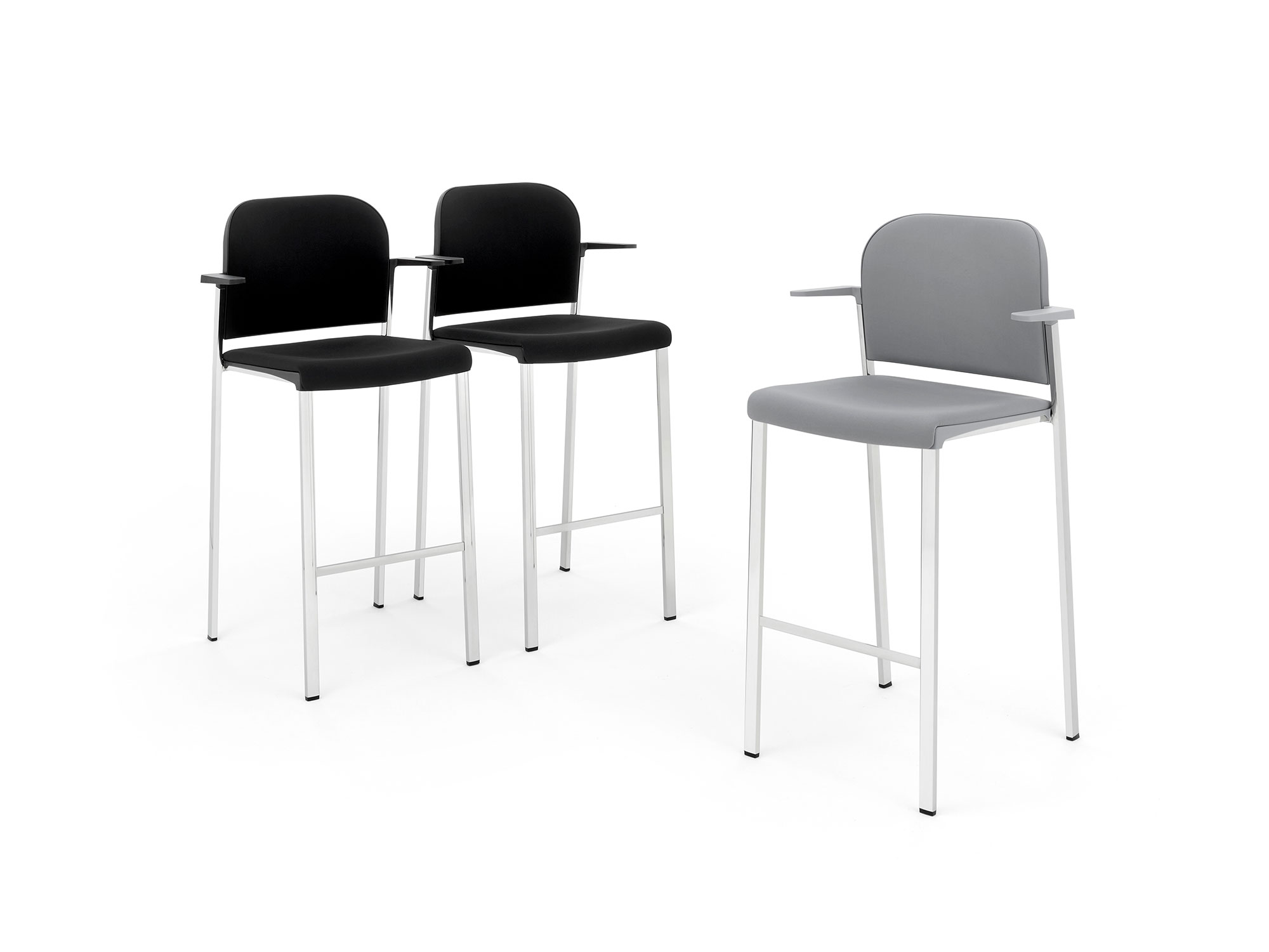 Passi Soft Stool With Arms