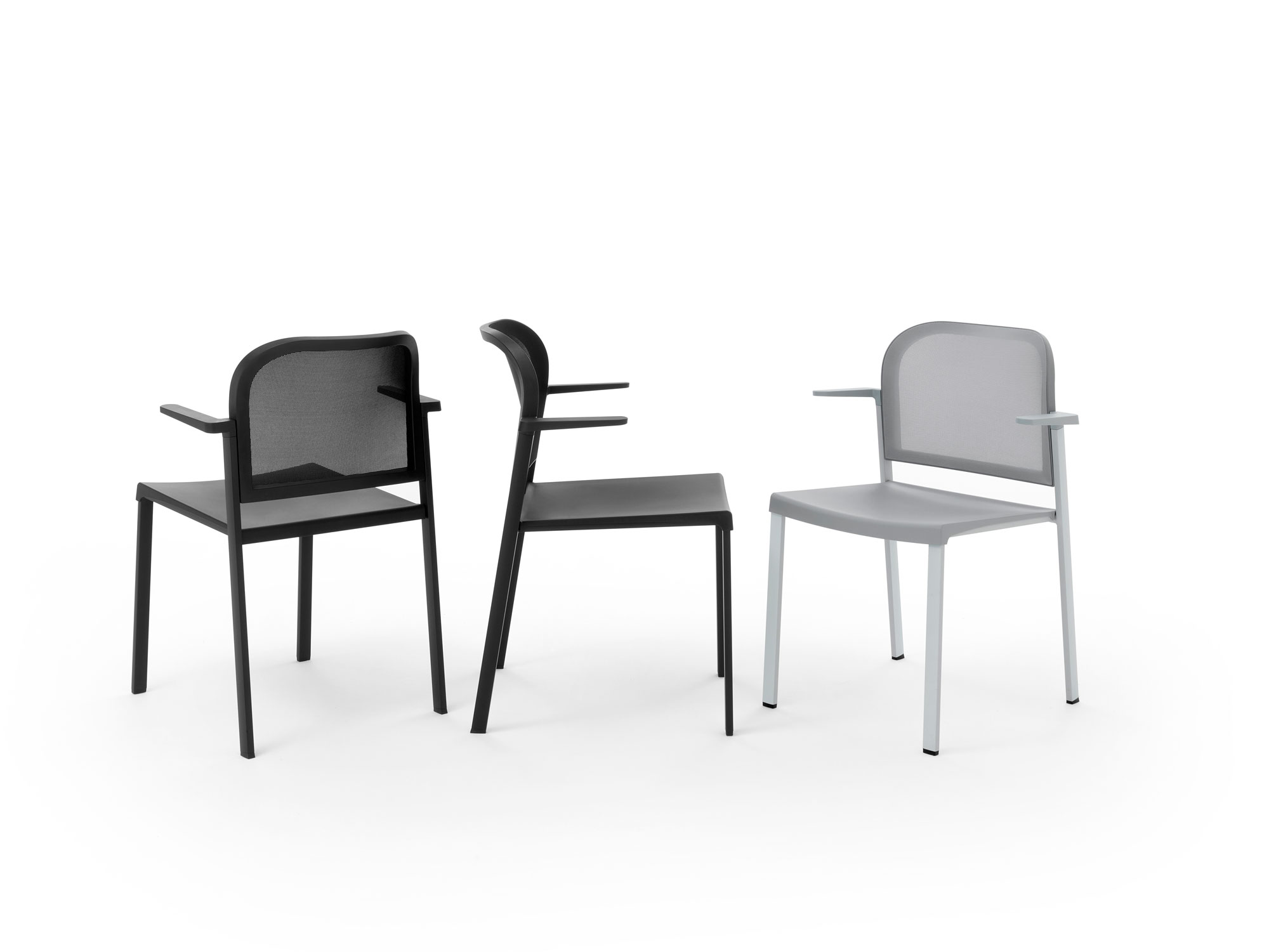 Passi Net Plastic Armchair